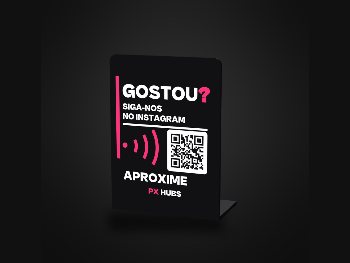 Peça PX Hubs para seguidores no Instagram